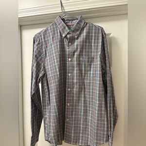 Dockers Men's Multi-Color Plaid Button-Down Shirt